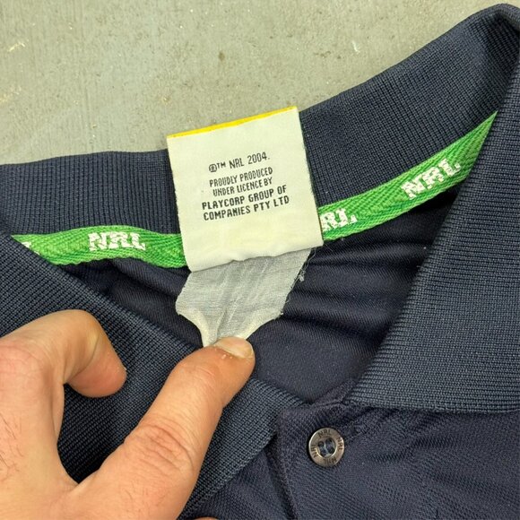 NRL North Queensland Cowboys Polo Shirt Rugby Team Blue XL - Picture 5 of 8